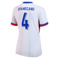 Maglia Calcio Francia Dayot Upamecano #4 Seconda Divisa Donna Europei 2024 Manica Corta